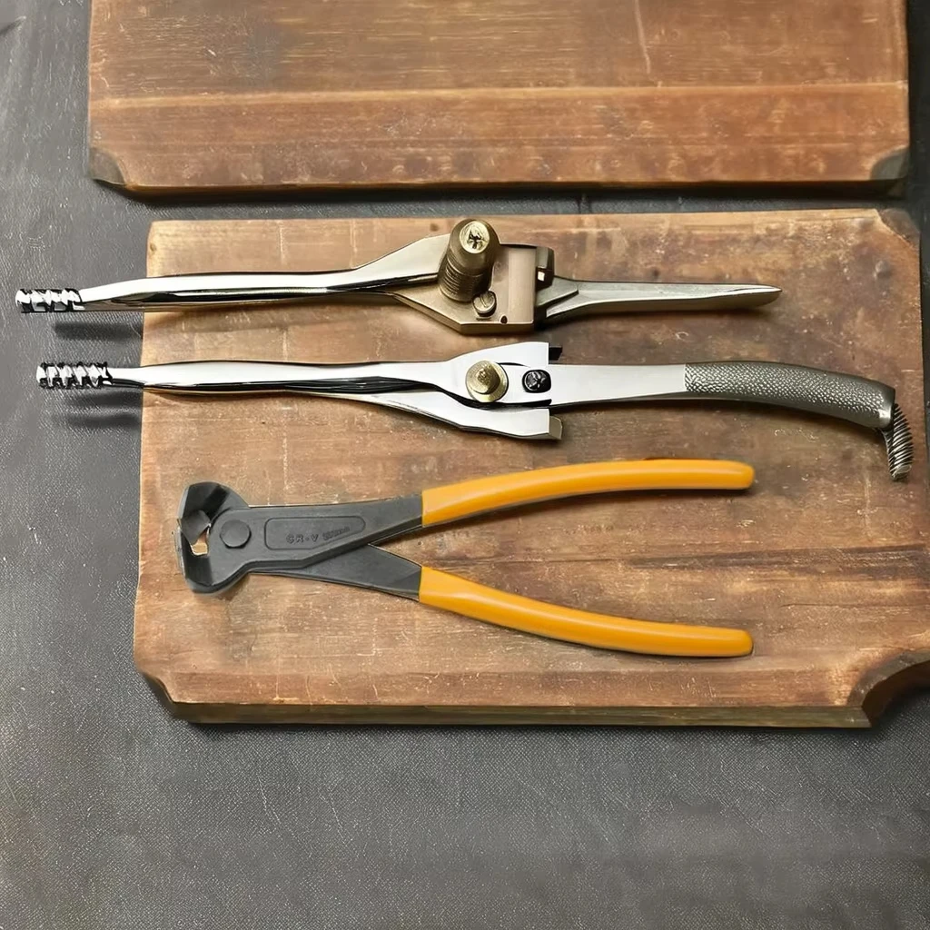WELLOO Newly Upgraded 180mm Industrial Carbon Steel End Cutting Pliers Manual Tool Forceps Clamp model ECP22180 HAND TOOLS product detail photo 11