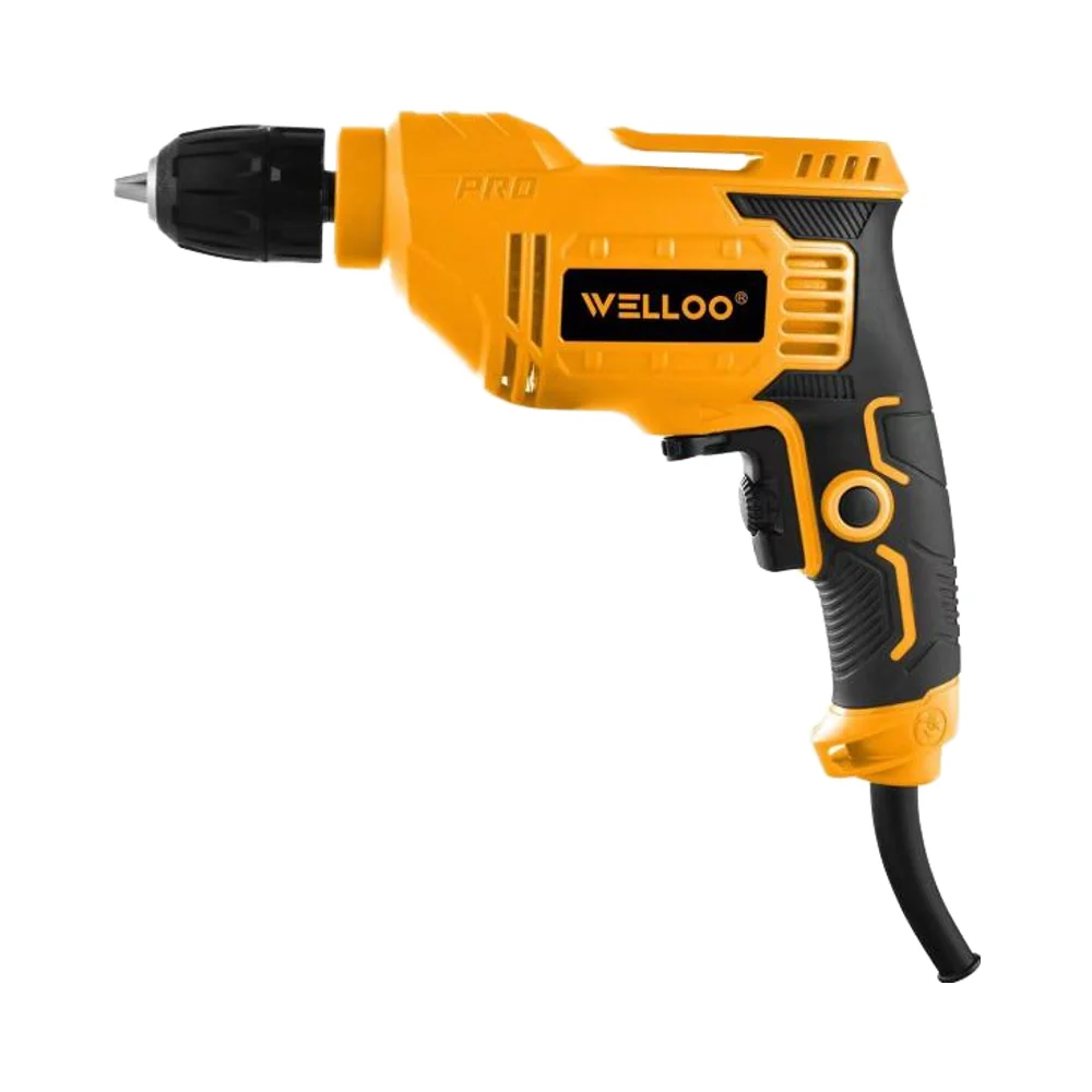 WELLOO Factory Direct Industrial Electric Drill Chuck Capacity 10mm 450W Variable Speed Portable Electric Impact Drill model EPD91450 NEW HOT PRODUCTS related product