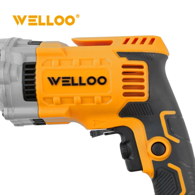 WELLOO 2000rpm Two-stage Deceleration Variable Speed Impact Drill 550W Electric Powered Drill model EPD92550 POWER TOOLS product detail photo 6
