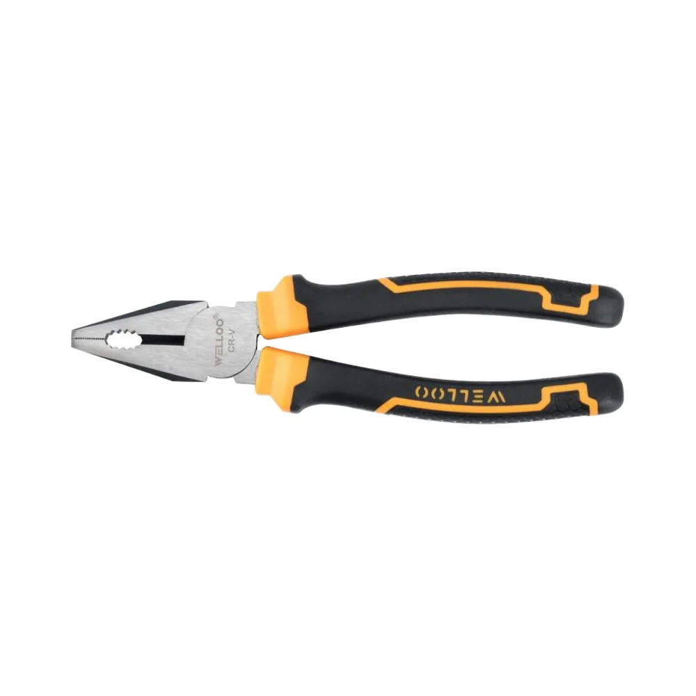 WELLOO Hand Portable Ergonomic CRV 160mm/180mm/200mm Pliers Soft TPR Handle Pliers model HCP19160/HCP19180/HCP19200 HAND TOOLS catalog product image