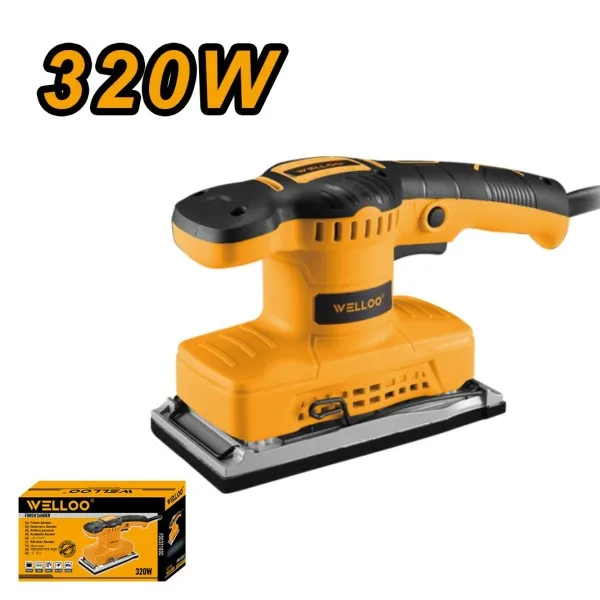 WELLOO Industrial Quality High-Speed 14000rpm 180*90mm Electric Sander for Smooth Surface Woodworking model FSD32180C POWER TOOLS related product photo