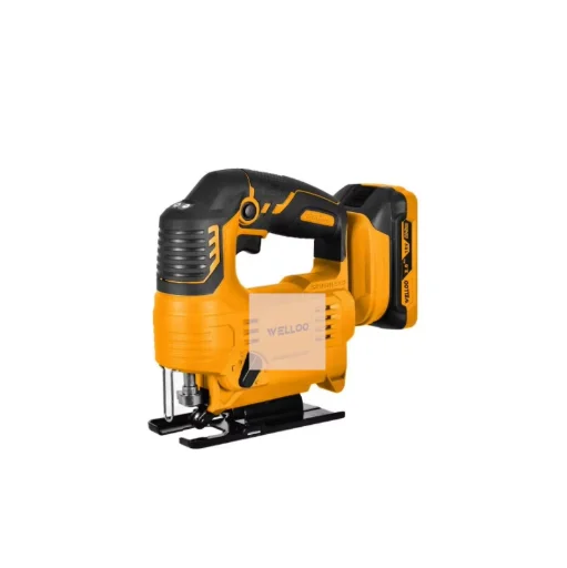 WELLOO Portable 20V Cordless Jig Saw Precision Guide Lightweight Li-ion Electric Multi Functional Curve Saw for Woodworking model CJS23018 CORDLESS TOOLS product detail