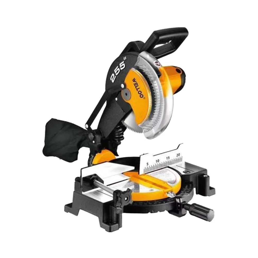 WELLOO 1800w Stable Performance Heat Resistant Electric Tools Cut-off Machine Durable Miter Saw for Wood model MTS61255 POWER TOOLS related product photo