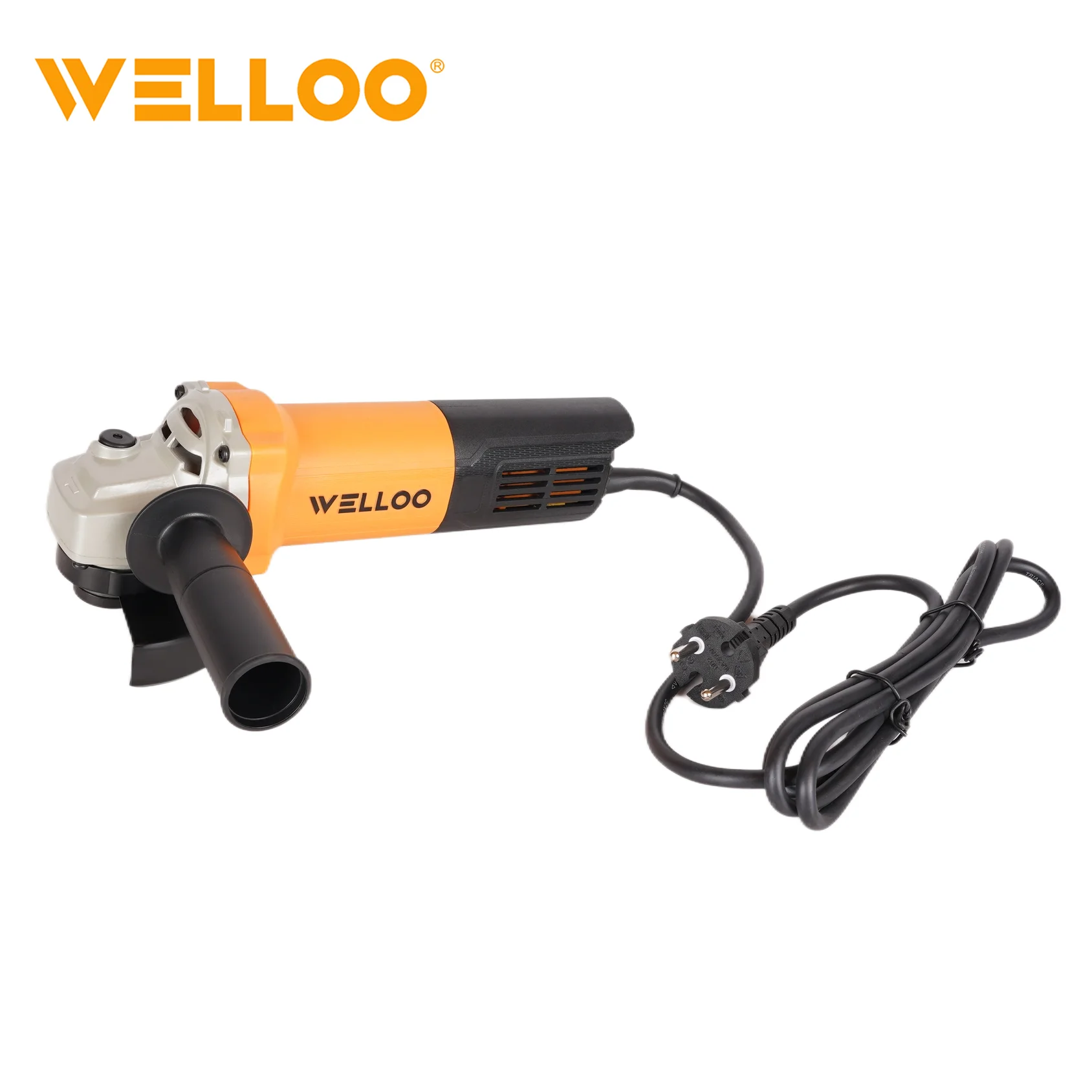 WELLOO High Quality 100MM 900W Industrial Grade Angle Grinder M10 Switch Type for Surface Cutting model AGD73100 POWER TOOLS related product photo