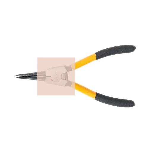 WELLOO High Quality Carbon Steel 7'' Circlip Pliers with Soft Grip Plastic Handle for Internal/External Snap Ring Circlip model CCP22701 HAND TOOLS product detail photo 8