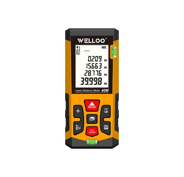 WELLOO Hot Selling Laser Range Finder and Level Range Finder Laser Digital Measuring Tools with IP55 50m Range model LDM1540 HAND TOOLS related product photo