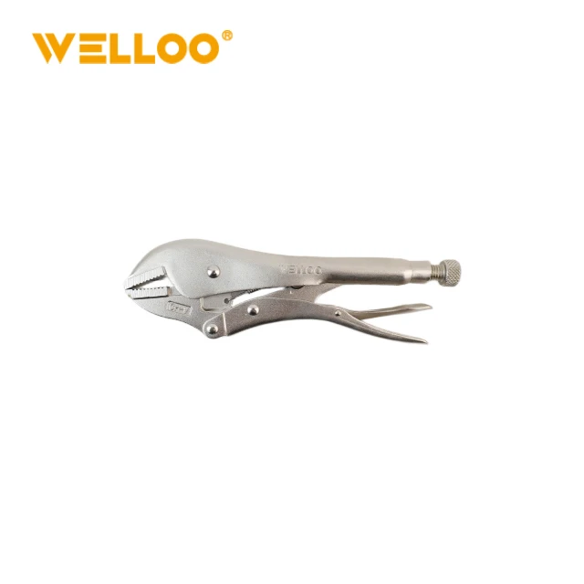 WELLOO High Quality OEM 10in CRV Straight Jaw Locking Pliers for Industrial Grip model HLP26103 HAND TOOLS product detail photo 11