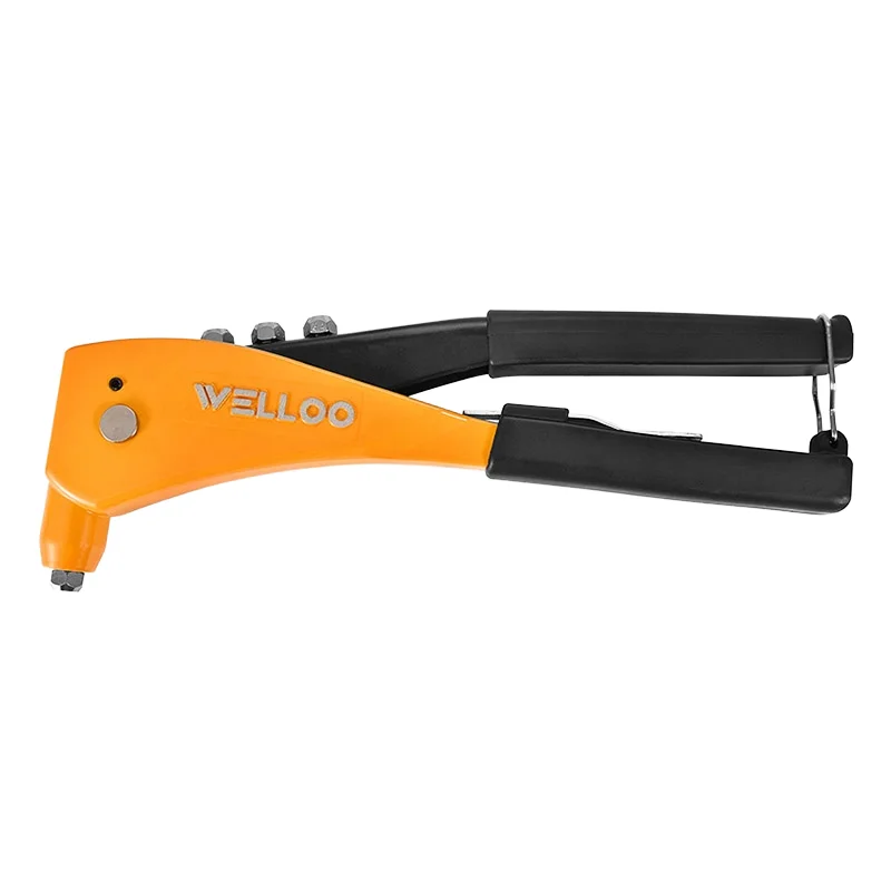 WELLOO Household Small Labor-saving Core Pulling Tool 10.5 Inch Aluminum Alloy Riveter Pop Blind Rivet Gun Tool model HRT5102 NEW HOT PRODUCTS catalog product image