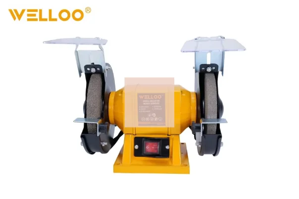WELLOO 250W Industrial Bench Grinder 200 mm Wheel Dual-Wheel Grinding Machine for Metal Sharpening model BGD65200 POWER TOOLS product detail photo 10