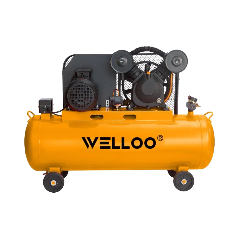 WELLOO Professional Belt Driven 100L Air Compressor 2.2KW 3HP for Garage and Factory Use model ACP22100B/ACP22200B AIR TOOLS catalog product image
