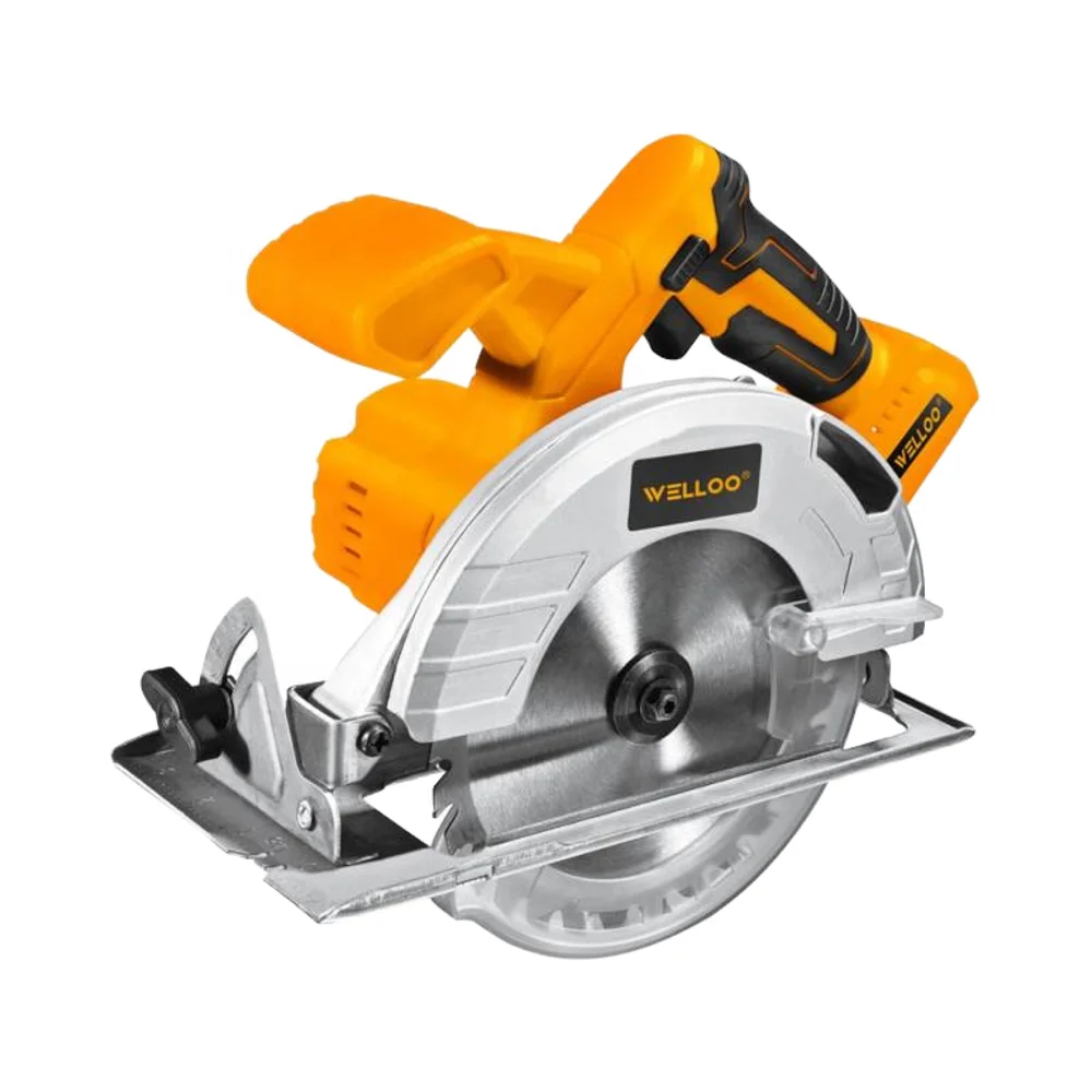 WELLOO High Power 20V Lithium Cordless Circular Saw 185mm Precision Wood Cutting Machine for DIY & Construction model PCS35806 CORDLESS TOOLS related product photo