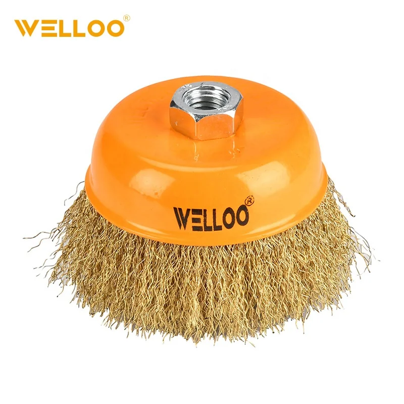 WELLOO Stainless Steel Wire Brush Wheels with Handles Metal Multi-functional Wire Brushes ACCESSORIES catalog product image