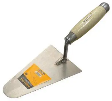 WELLOO 7""/180mm Hardwood Handle Putty Knife Carbon Steel Hand Tools for Building Construction model BTW01180 product photo 1