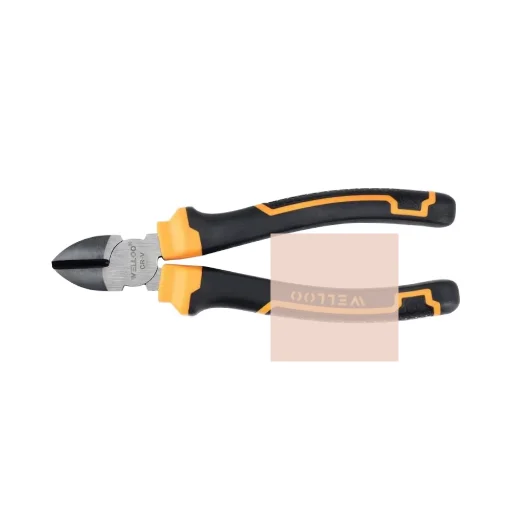 WELLOO Hand Portable 6""/160mm CRV Diagonal Cutting Pliers Side Cutting Pliers with TPR Handle model DCP19160/DCP19180 HAND TOOLS product detail photo 8