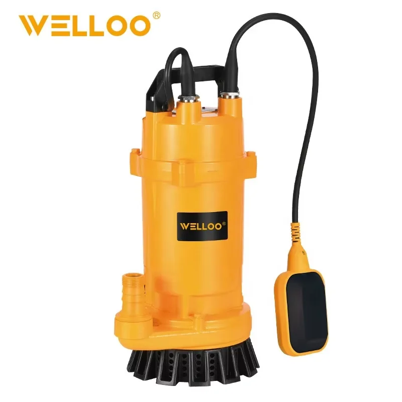 WELLOO New Upgraded Light Water Pump Large Flow Aluminum Shell Submersible Pump for Agricultural Use model QDX15370-17 GARDEN TOOLS & PUMPS related product photo