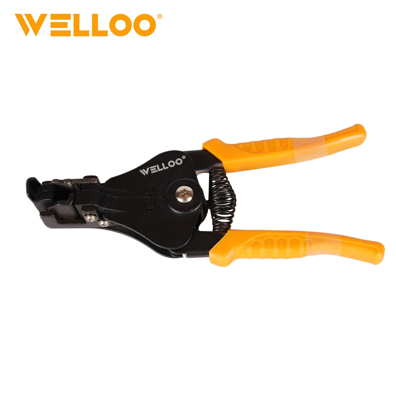 WELLOO 7inch Mini Wire Stripping Pliers Steel Multifunction Manual Hand Cable Strippers with Soft Handle model WSP0703 HAND TOOLS product detail photo 11