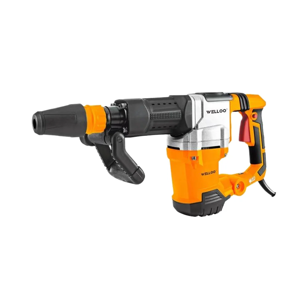 WELLOO Industrial Heavy Duty Electric Demolition Breaker 10kg 1500W for Concrete and Brick Wall Breaking model DBK8511E POWER TOOLS related product photo