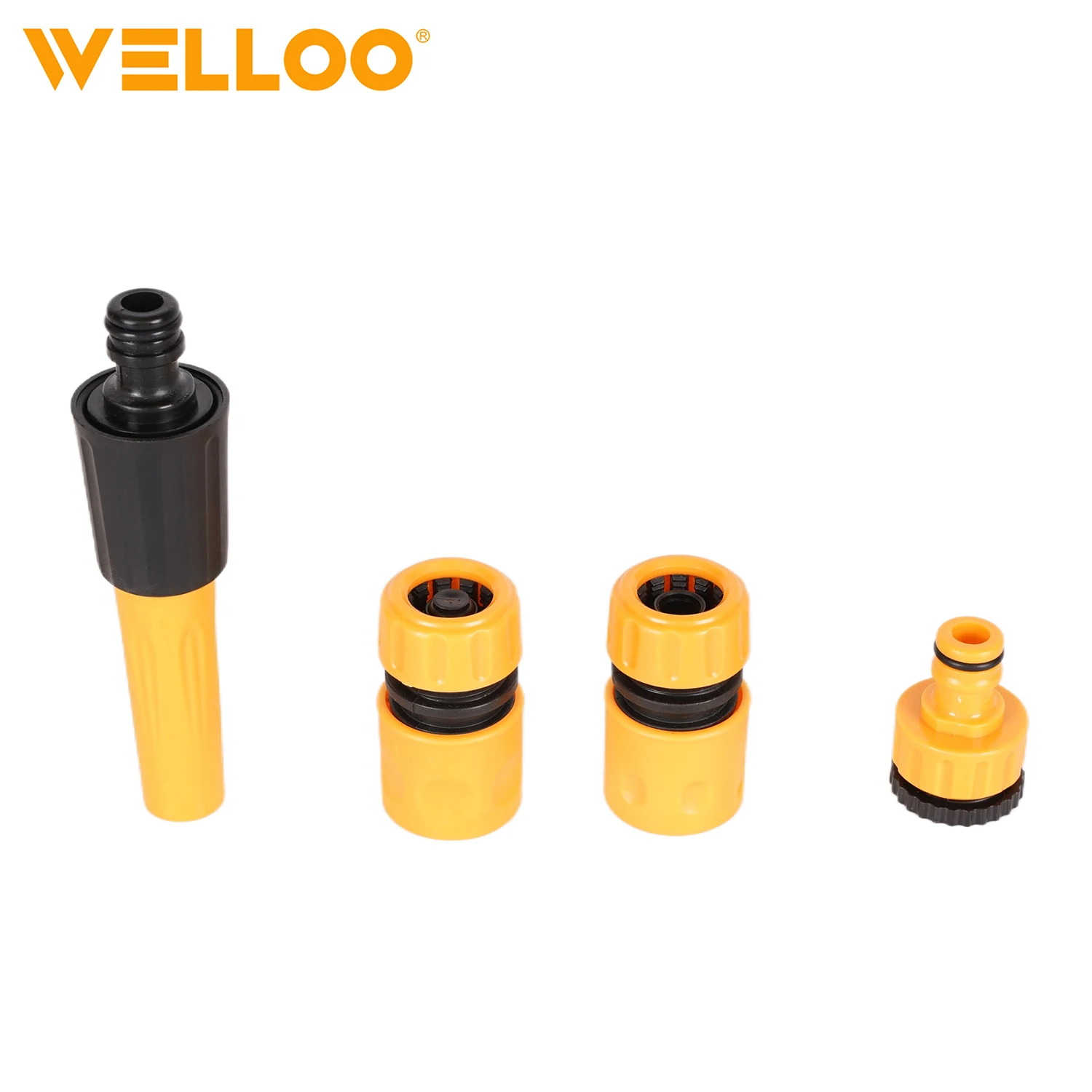 WELLOO Plastic Garden Hose Accessories Household Portable Hand Tool Set Hose Quick Connector with STOP model GHC34004 HAND TOOLS product detail photo 10