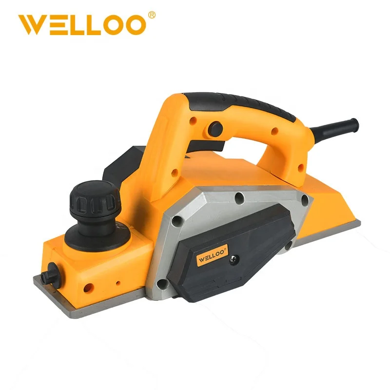 WELLOO Professional Manufacture 710W 82mm Electric Wood Planer 82mm Polisher for Wood Working Power Tools model EPL38202 related product photo