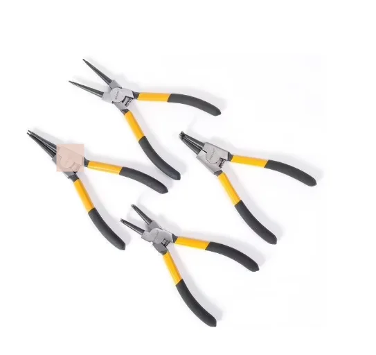 WELLOO 7 Inch Circlip Pliers Set Internal and External Snap Ring Pliers for Automotive and Machinery Use model CPS07004 HAND TOOLS product detail photo 8