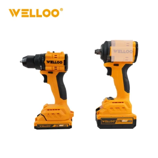 WELLOO One Stop Tools Station 20V Power Tools Combo Set Lithium Battery Electric Power Drill/Saw/Wrench/Angle Grinder model Other NEW HOT PRODUCTS product detail photo 9