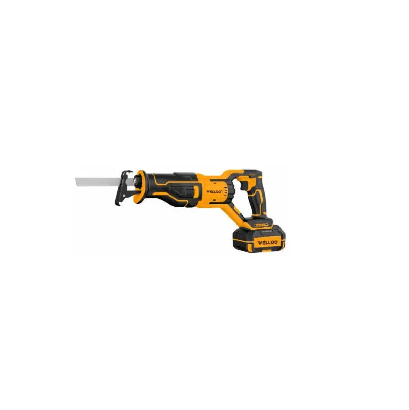 WELLOO Powerful Reciprocating Saw 20V Lithium Electric Small 8inch Portable Li-ion Reciprocating Saw model CRS27022S CORDLESS TOOLS related product photo