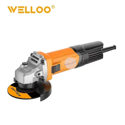 WELLOO New Upgrade Angle Grinder Set 760w Portable Angle Grinder with Cutting Disc Tape Measure model AGD63115 NEW HOT PRODUCTS product detail photo 8