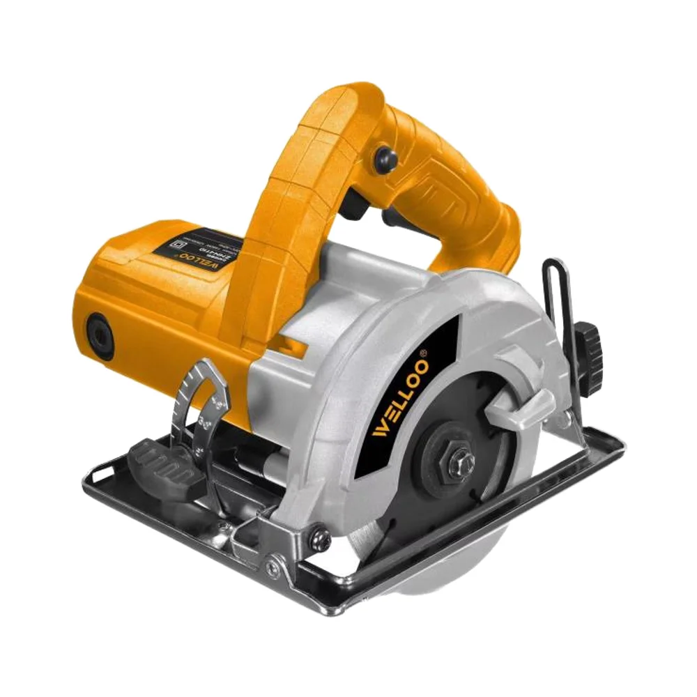 WELLOO 1300W Electric Cutting Marble Stone Circular Saw Tools Adjustable Slope Cutting Ceramic Tile Steel Cutting Machine model MCT65125 POWER TOOLS related product photo
