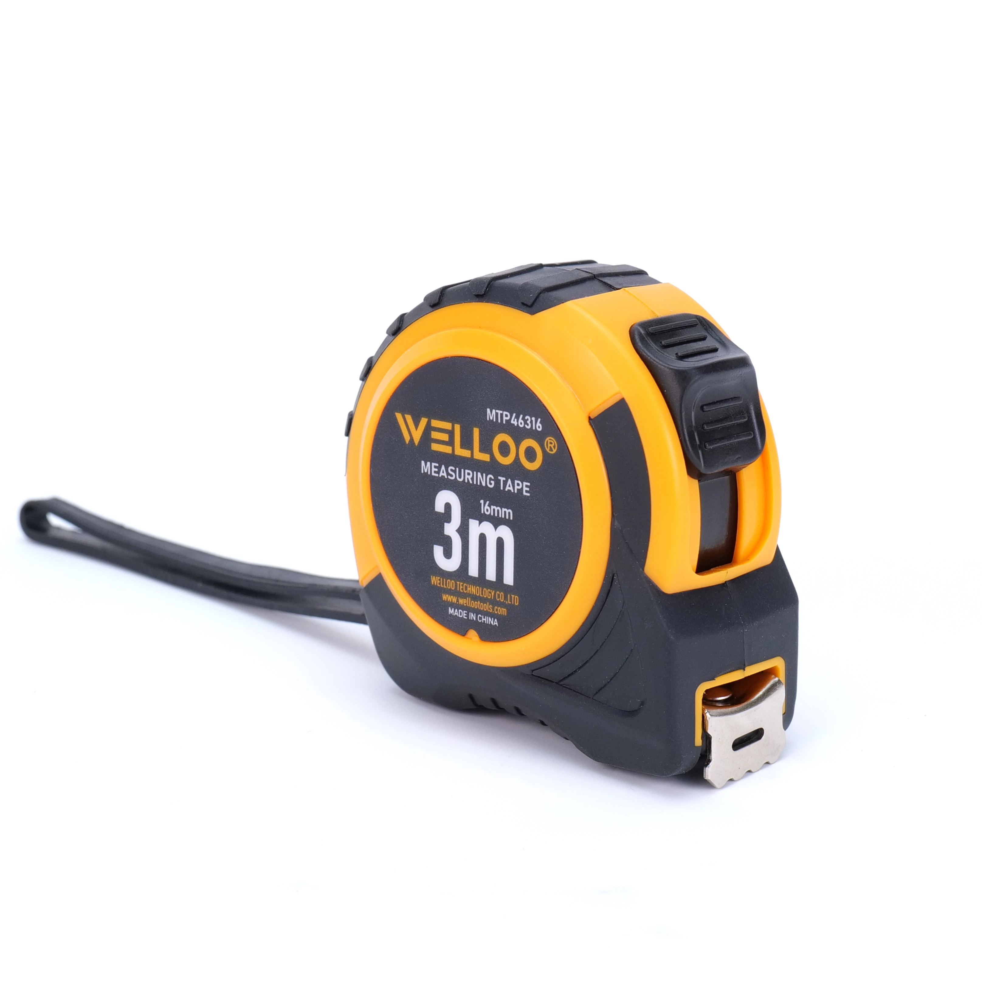 WELLOO Customized Logo Metric & Imperial Mark Tape Measure Portable Mini ABS Case 3m/5m/7.5m Measuring Tape model MTP46316 HAND TOOLS catalog product image