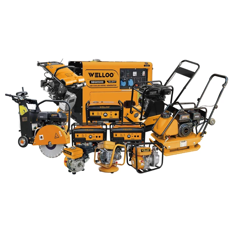 WELLOO Professional Fuel-efficient Gasoline Tools Kits with Power Generator/Water Pump/Vibrator/Compactor model Garden Gasoline tool POWER TOOLS product detail photo 8