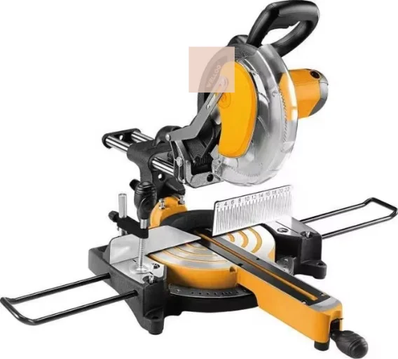 WELLOO Wholesale Price 1800W Industrial Grade Metal Tile Circular Saws Woodworking Electric Miter Saw model MTS61255L POWER TOOLS product detail photo 6