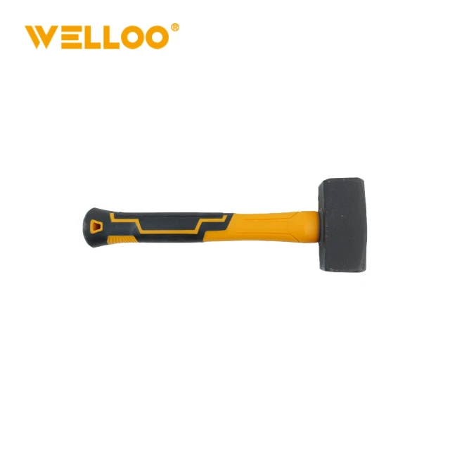 WELLOO Splitting Hammer German Type Stone 1kG Machinist Hammer High Carbon Steel Hammer Wall Crushing Tool model SHM61000 HAND TOOLS product detail photo 6