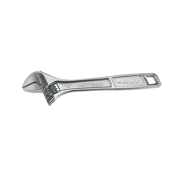 WELLOO Industrial-grade Multifunctional Adjustable Wrench 12inch Chrome Vanadium Steel Adjustable Wrench model ADW15300 HAND TOOLS catalog product image