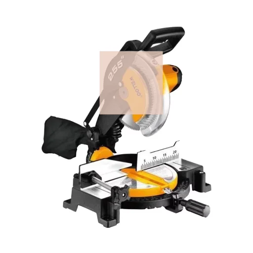WELLOO 1800w Stable Performance Heat Resistant Electric Tools Cut-off Machine Durable Miter Saw for Wood model MTS61255 POWER TOOLS product detail photo 9