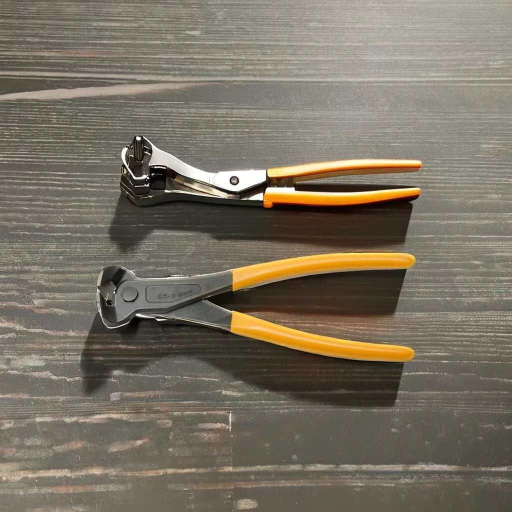 WELLOO Newly Upgraded 180mm Industrial Carbon Steel End Cutting Pliers Manual Tool Forceps Clamp model ECP22180 HAND TOOLS product detail photo 10