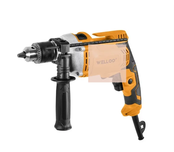 WELLOO Portable Electric 710W Impact Drill High Torque Industrial Electric Drill Rotary Drilling Machine model IPD93710 POWER TOOLS product detail photo 10