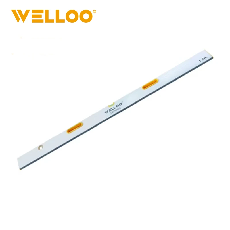WELLOO Professional Lightweight Industrial Measure Tool Level Ruler Mechanism Compact 1.5m Aluminium Level Ruler model SRP17015 HAND TOOLS product photo 1