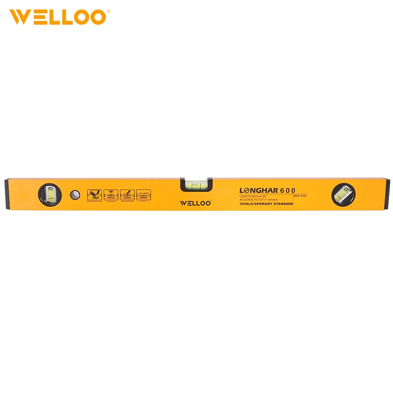 WELLOO 30cm Aluminum Measuring Instrument Hand Tools Industrial Level Measuring Instrument model SPL90300 product detail photo 8