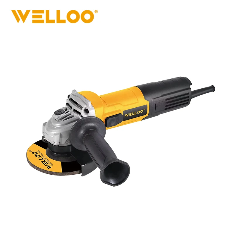 WELLOO Portable Electric Angle Grinder Kit 900W 115mm Wheel Angle Grinder with Cutting Discs model AGD73115 POWER TOOLS related product photo