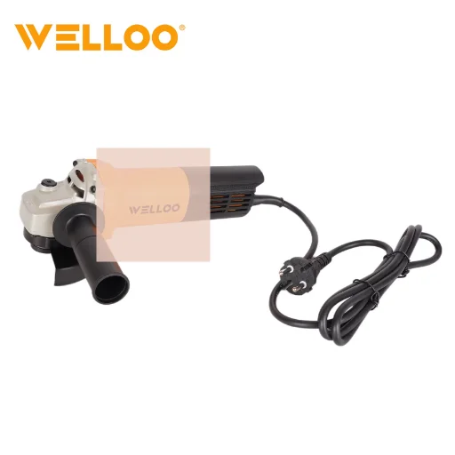 WELLOO High Quality Industrial Grade 100MM 900W Power Electric Mini Angle Grinder for Surface Cutting model AGD66100 POWER TOOLS product detail photo 8