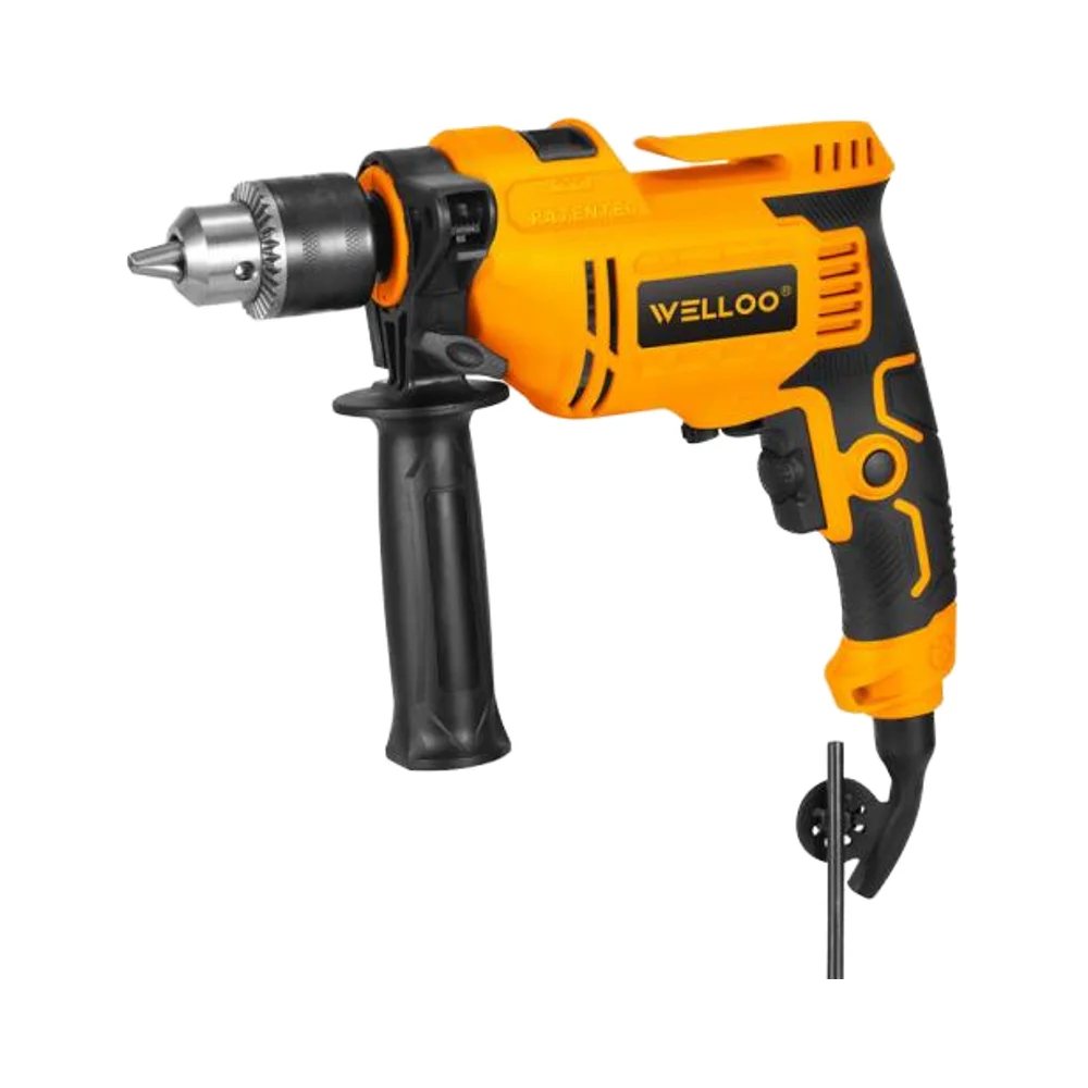WELLOO High Super Torque Percussion Drill Power Electric Impact Drill 220V 13mm 600/800w Impact Drill for Industrial Repair model IPD91710 POWER TOOLS related product