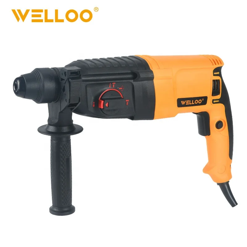 WELLOO Powerful Multi-function Electric Rotary Hammer Drill 110V 220V Portable Electric Breaker Demolition Jack Rotary Hammer model RHML7026 NEW HOT PRODUCTS related