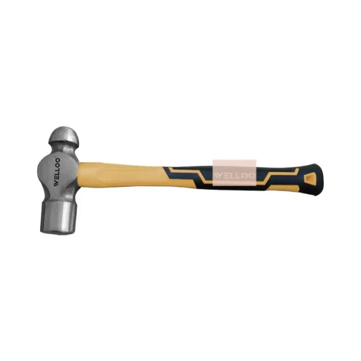 WELLOO Household Appliances Repair Clamp Ball Hammer 12OZ/24OZ/32OZ Ball Pein Hammer with Fiberglass Handle model BHM2412/BHM2424/BHM2432 HAND TOOLS product detail