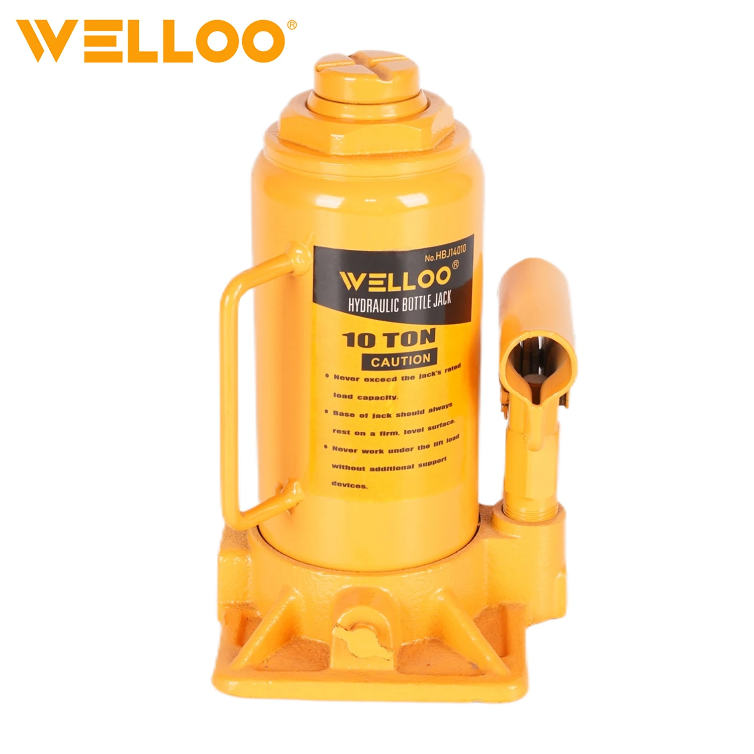 WELLOO 10ton Portable Hydraulic Jack Bottle Car Jack Lift model HBJ14010 HAND TOOLS product photo 1